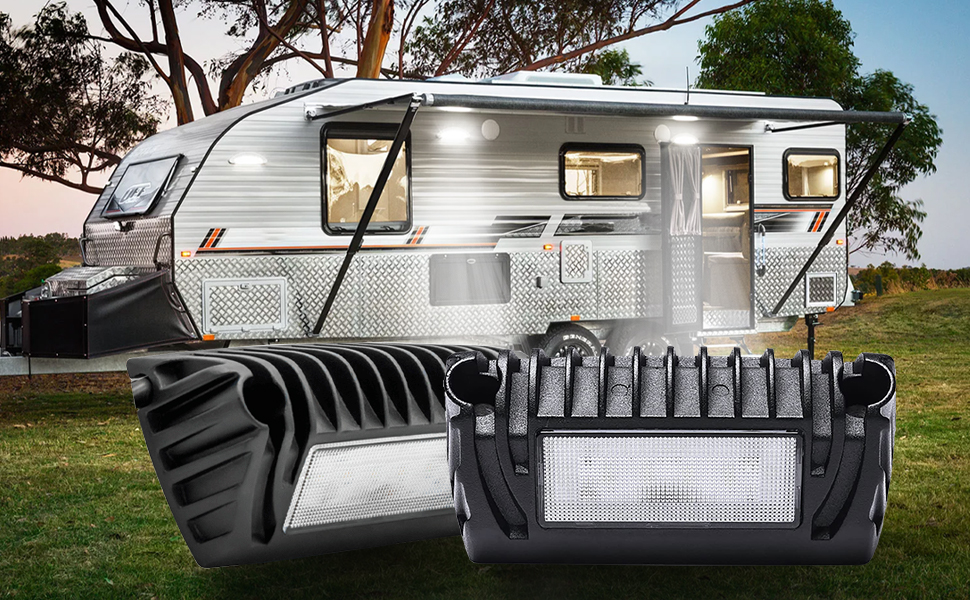 SKTYANTS RV LED Exterior Lights 12 Volt Exterior RV Lights