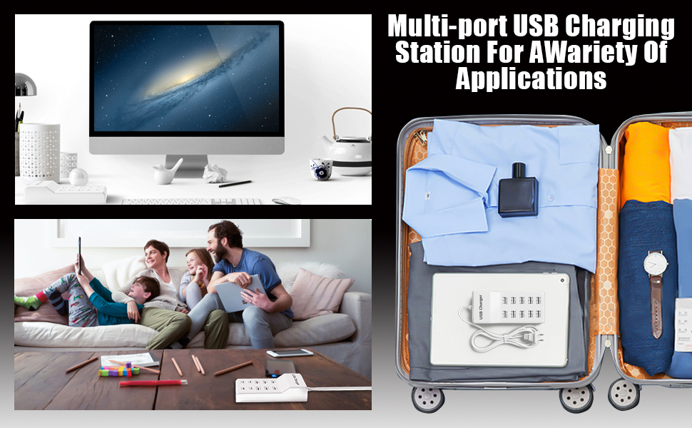 USB charging station