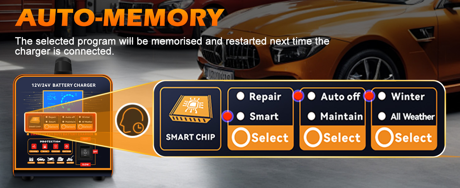 car battery charger heavy duty