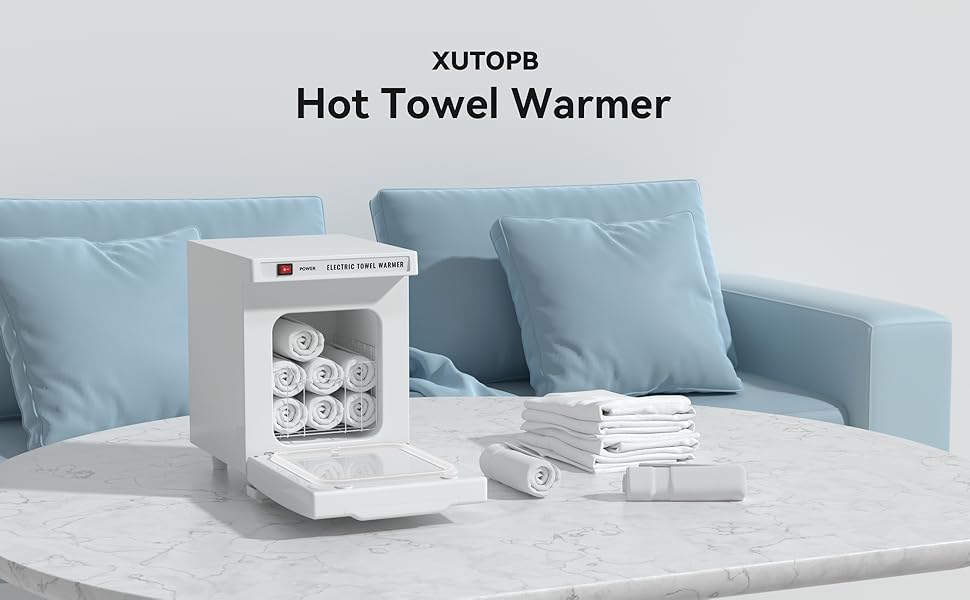 XUTOPB Hot Towel Warmer for Spa, Small Towel Warmer, 2in1