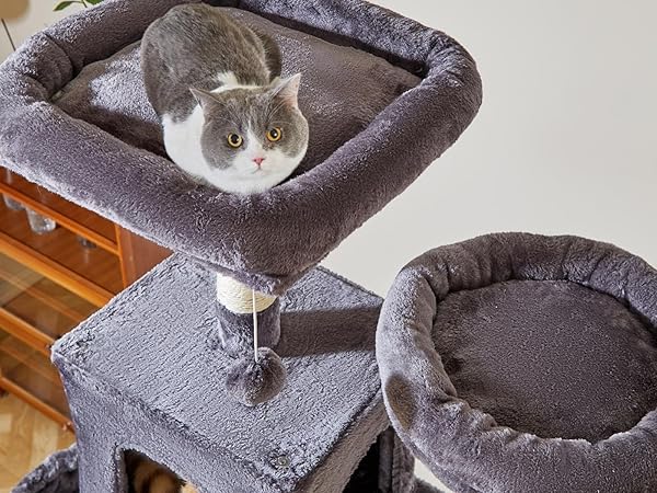 Amazon.com : Taoqimiao 76-Inch Cat Tree Cat Tower for Indoor