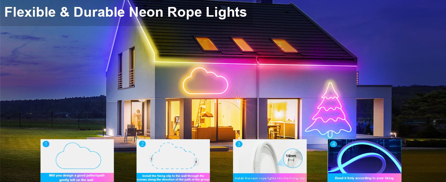 neon lights for wall decor