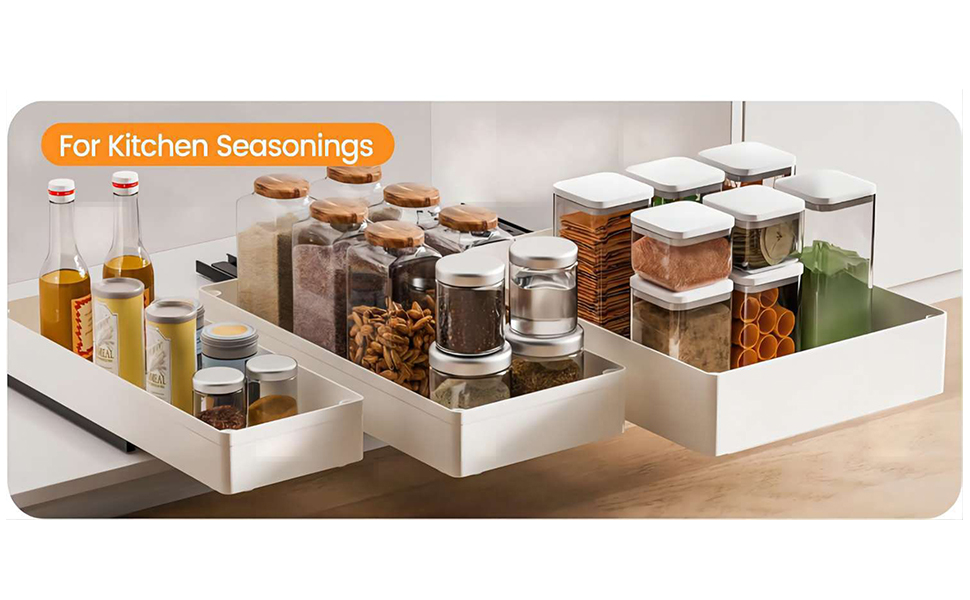 Pull out Organizer,Slide out Drawers for Kitchen