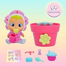 CRY BABIES MAGIC TEARS 86227IM Happy Flowers : Amazon.pl