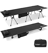 mymy】2WAY ADJUSTABLE COT WIDE BLACK mymy】2WAY ADJUSTABLE COT