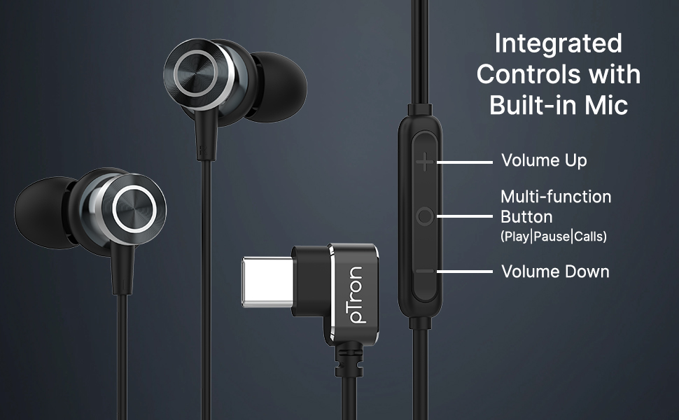 wired earphones with mic
