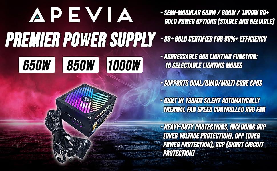 Apevia Premier Power Supply