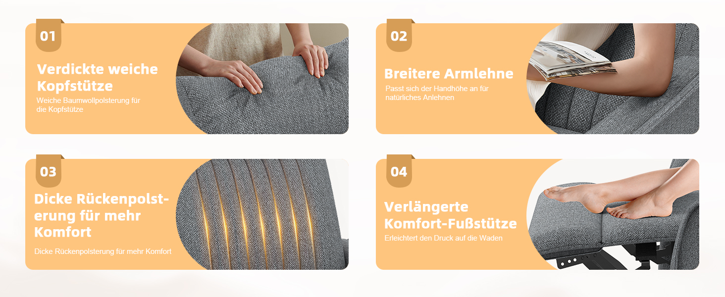 Mehrteilige Demonstration einer grauen, texturierten Matte oder eines Polsters, das berührt und manipuliert wird, um seine Dämpfungs- und Stützfunktionen zur Geltung