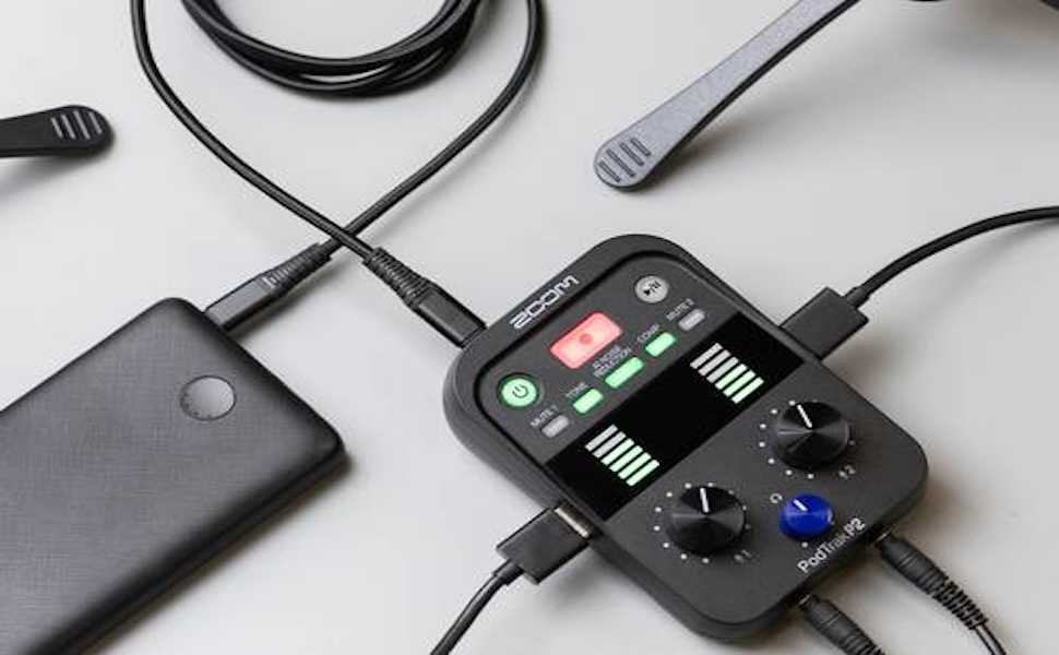 Zoom PodTrak P2 USBインターフェース Amazon.com: Zoom PodTrak P2 USB Mic Recorder with 2X Rode NT