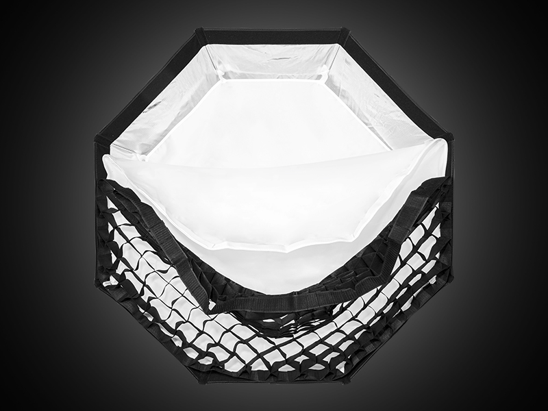 37.4"/95cm Octagonal Softbox, Quick Release Bowens Mount Softbox with Honeycomb Grid