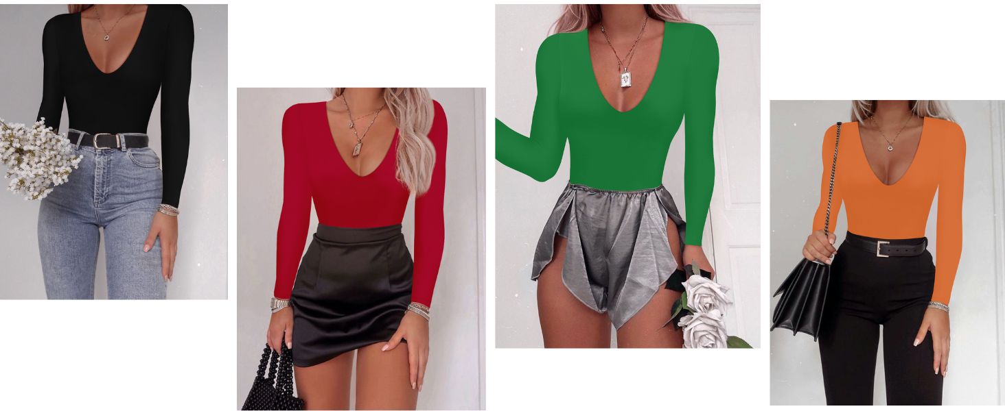 long sleeve bodysuit