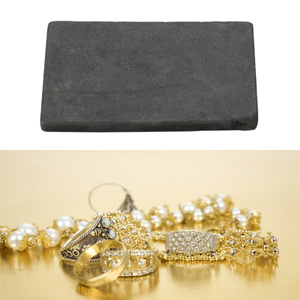 gold acid scratching stone