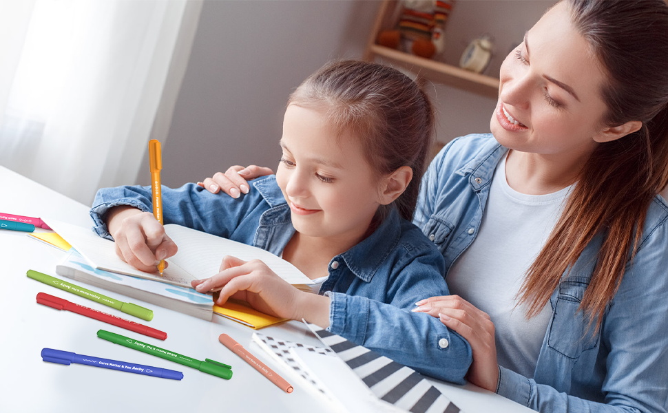 learning pen and attractive highlighter