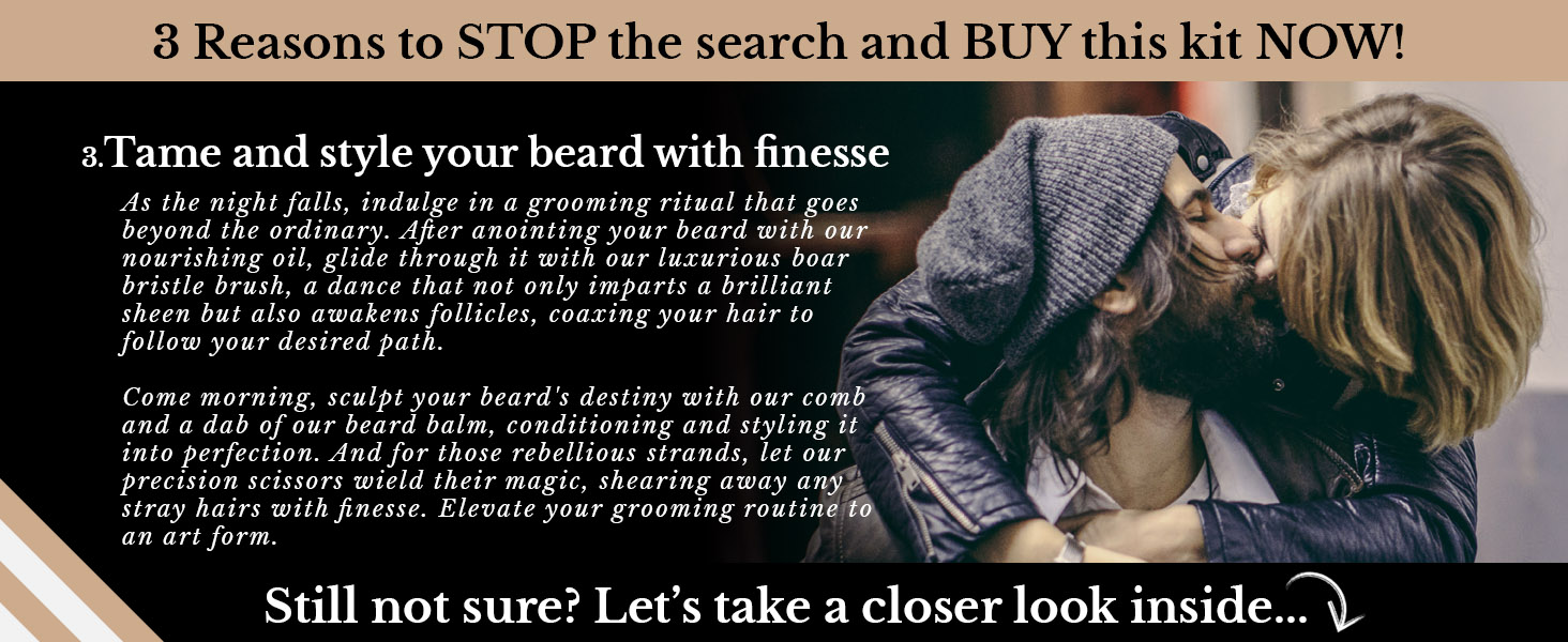 monster and son organic natural beard grooming care best gift kit for men gentleman savage men's