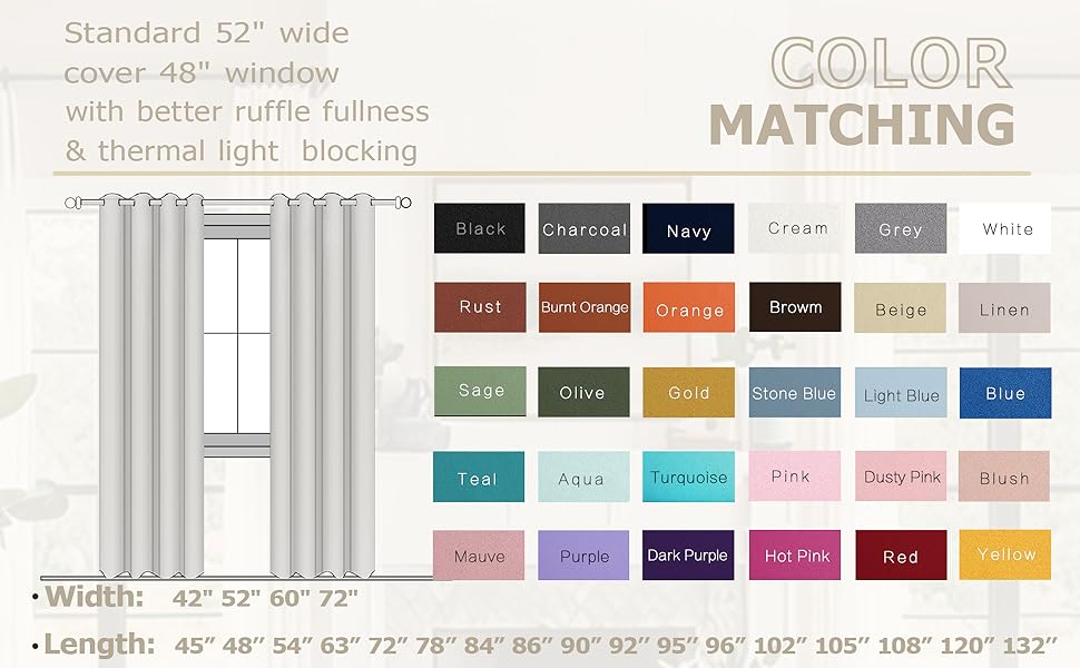 marineblaue Vorhänge