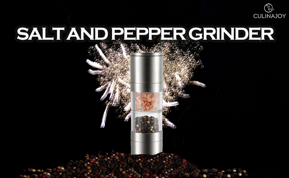 Professional 2 in 1 Salt and Pepper Grinder Set Manual