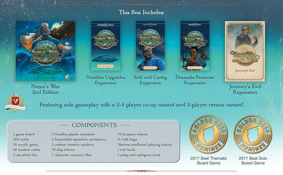 What's inside Nemo's War: The Ultimate Edition