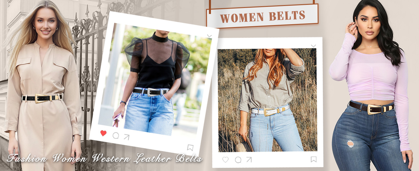 belts for women trendy