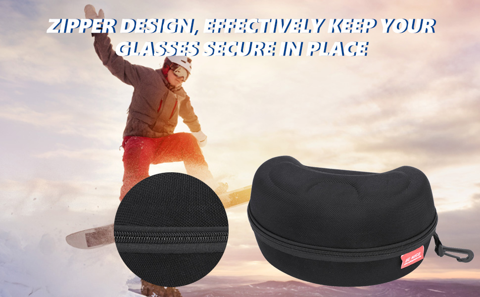 Tbest Ski Eyewear Case,Snow Goggles Case,Ski Goggle Case,Snow Goggles