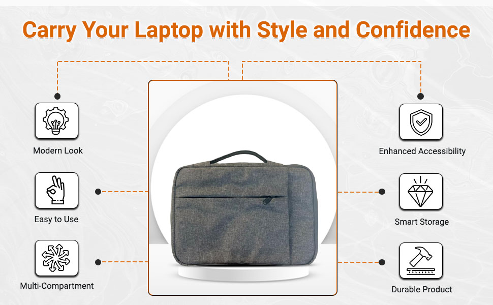 SPN-JGSP Protective Laptop Sleeve Handbag