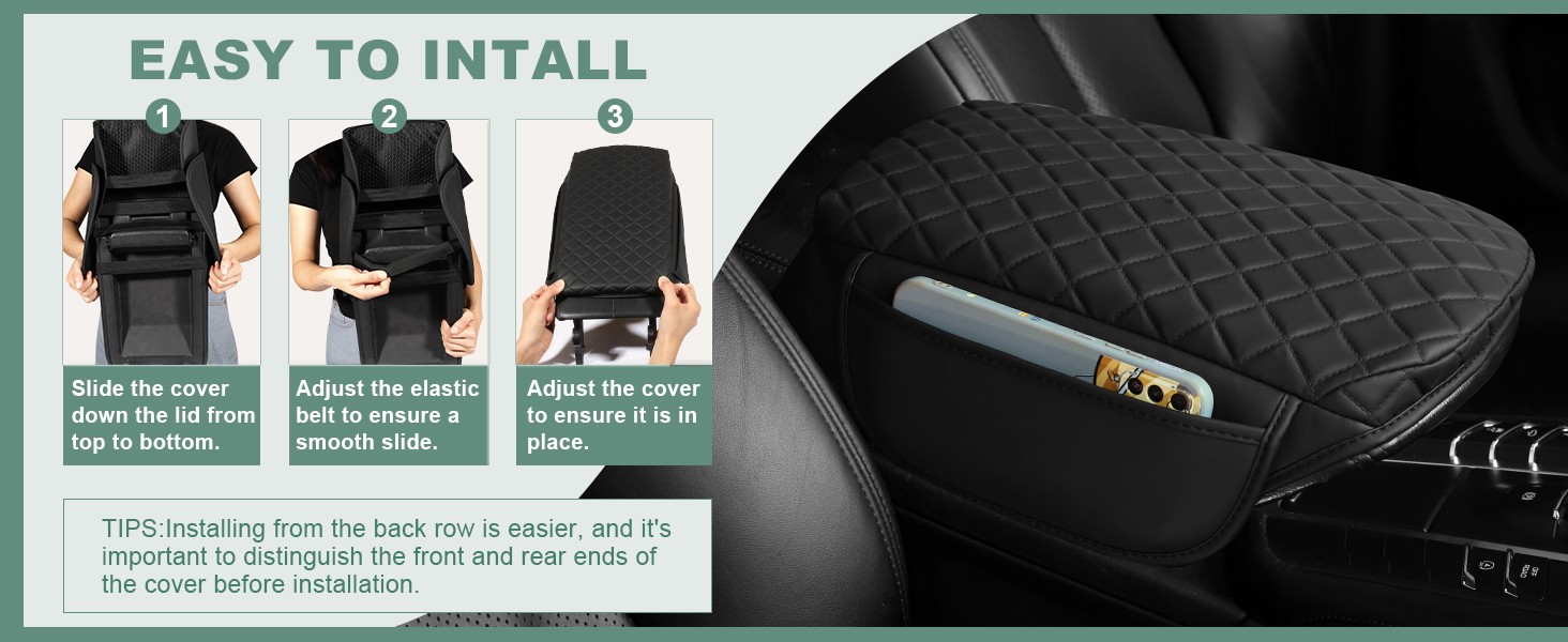 SDPVorn Console Cover for Ford Explorer 20112019 Armrest