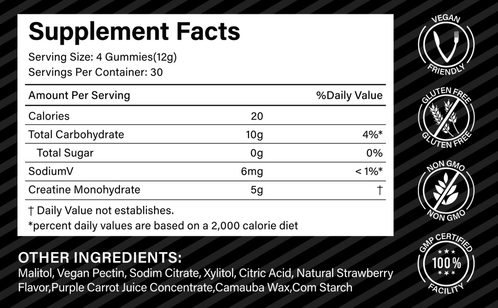 creatine gummies