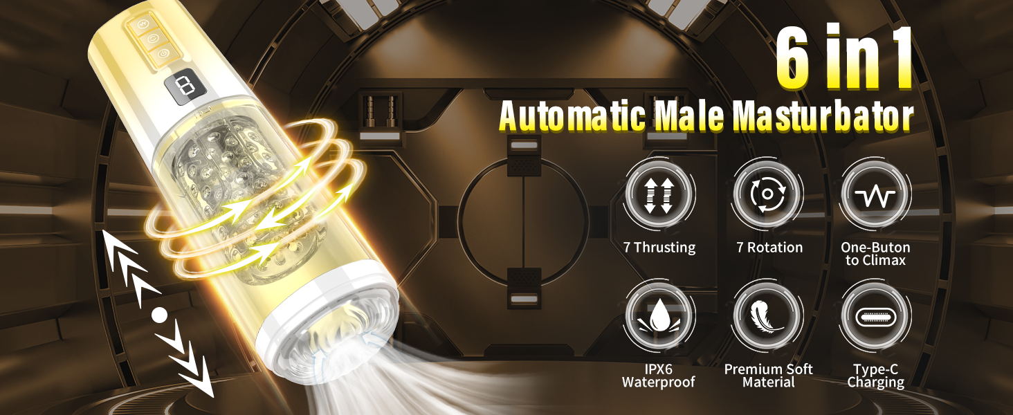 Automatic  Pump Male Sex Toy