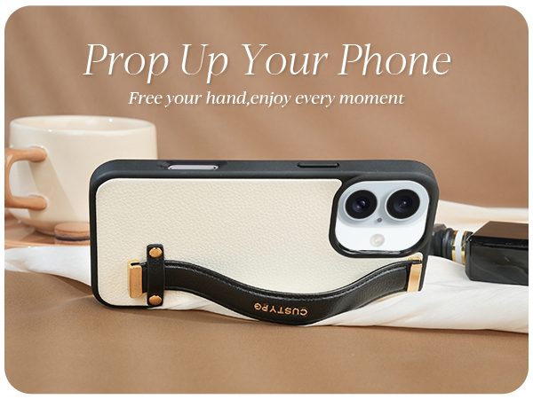 CUSTYPE iPhone16ケース Amazon.com: CUSTYPE for iPhone 16 Case with Adjustable