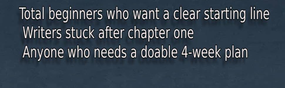 Beginners work book to be an author