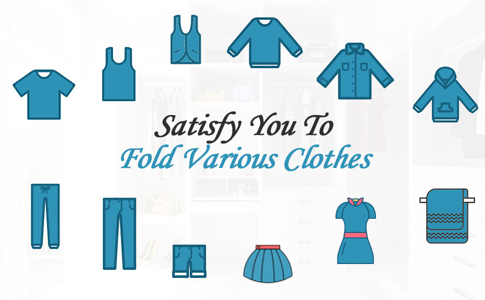 AVMART Adjustable Clothes Folder T Shirt Flip Fold Folding Board Fast