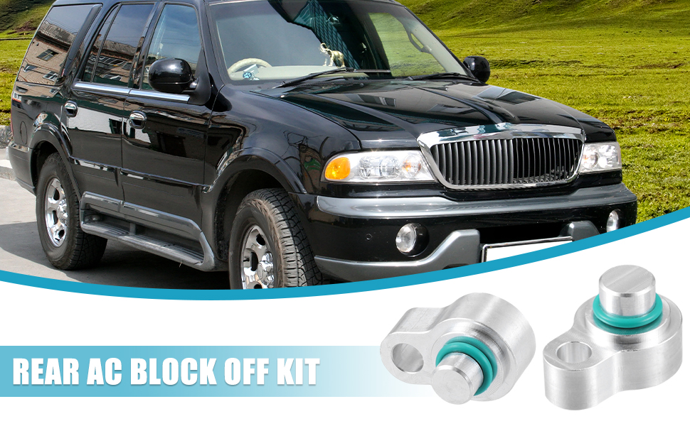 X AUTOHAUX Rear AC Block Off Kit for Ford Expedition