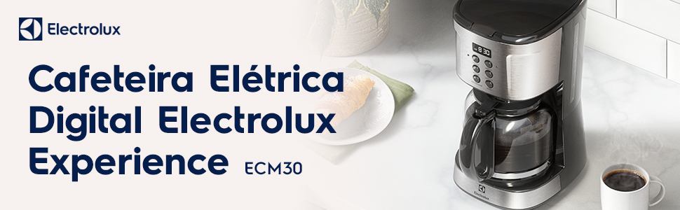 Cafeteira; Cafeteira Electrolux; Cafeteira ECM30; Cafeteira Electrolux ECM30; ECM30