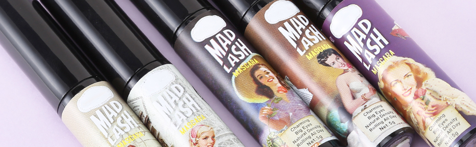 Amazon.co.jp: Boobeen カラーマスカラ ボリュームと長さ、防水アイ