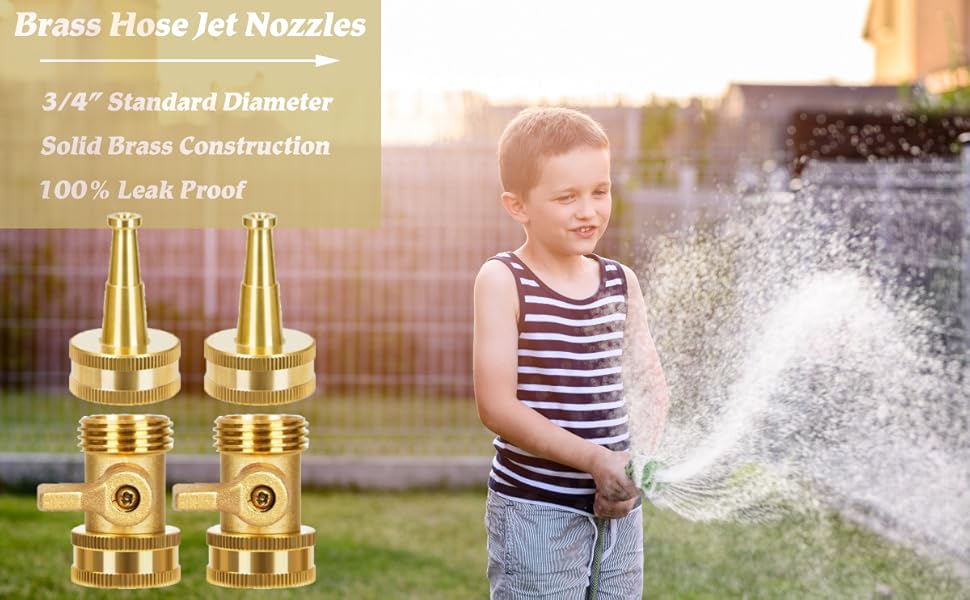brass hose jet nozzle