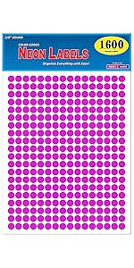 Round Labels Stickers Sheets