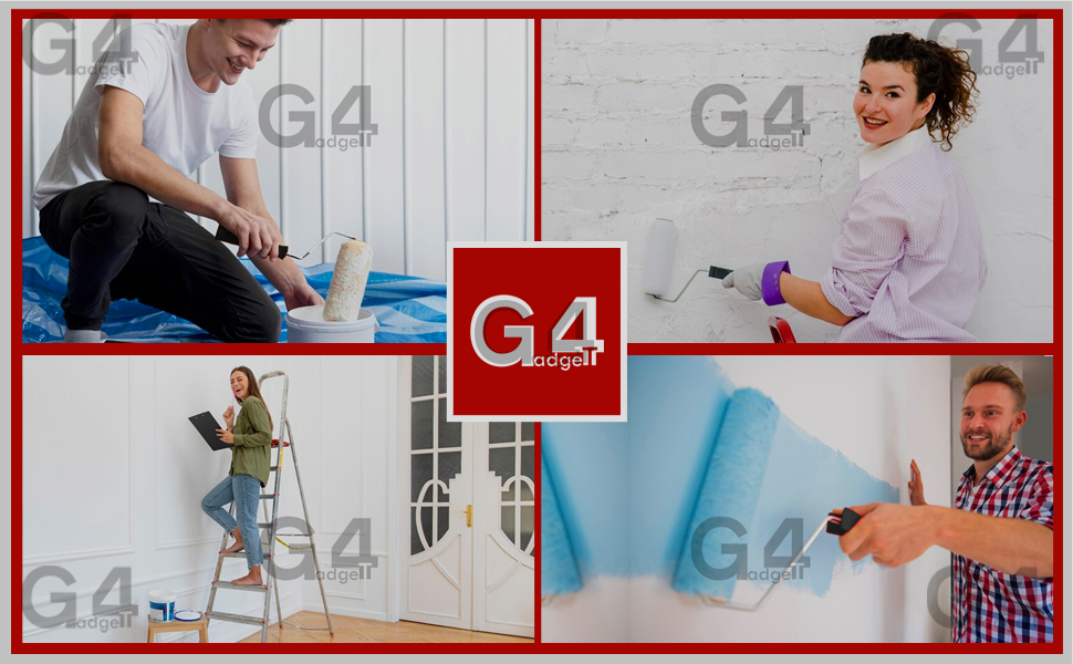 MultiPurpose Home Improvement Decorating Set, for Painting Ceilings and Walls