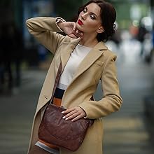 WOman wearing the bag