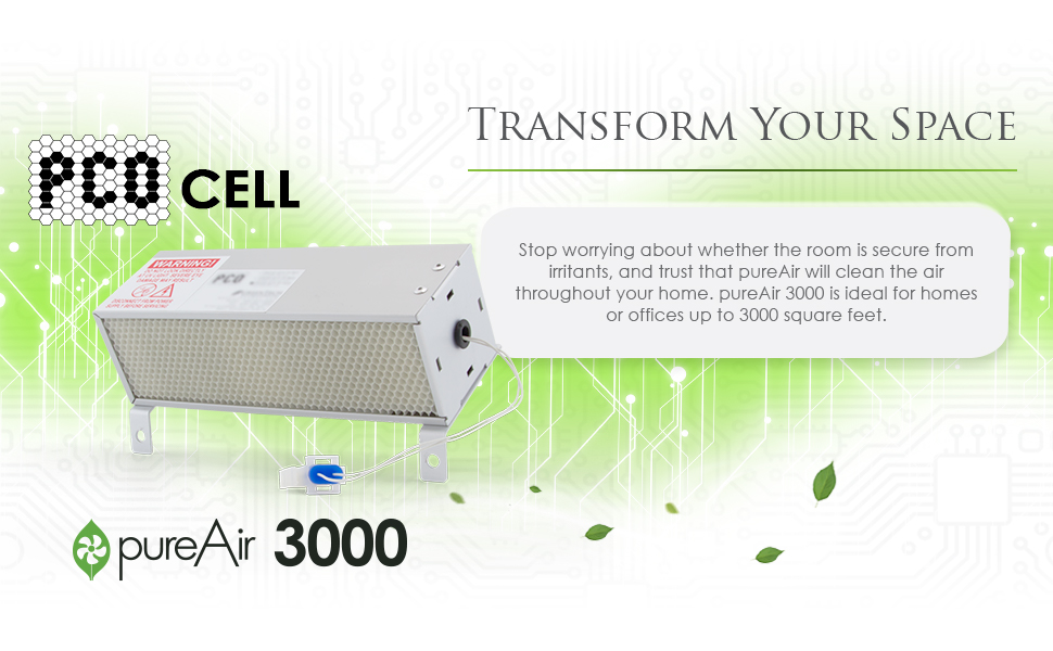 GreenTech Environmental pureAir 3000 PCO Cell Replacement