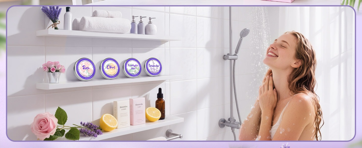 shower steamers for women