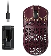 ATTACK SHARK R5 ULTRA ブラック ATTACK SHARK R5 Ultra Mouse da Gioco Wireless HyperSpeed in