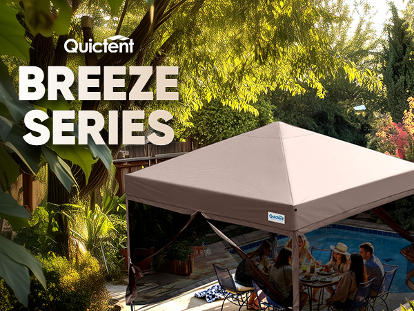 Jojoka 8'x8' Pop-Up Screen Tent With Adjustable Height,4