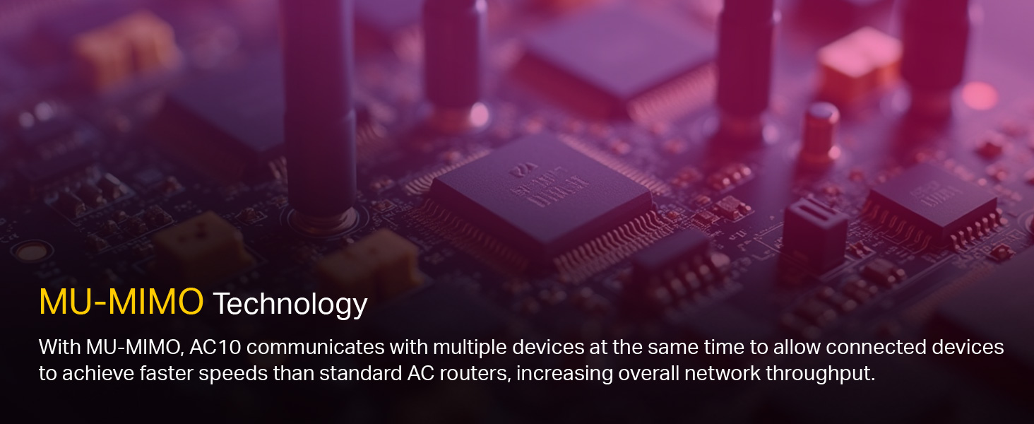 AC10 AC1200 Wireless Dual Band Router