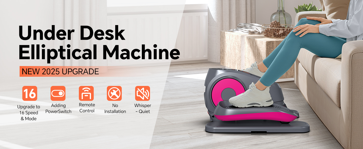 under desk elliptical machine