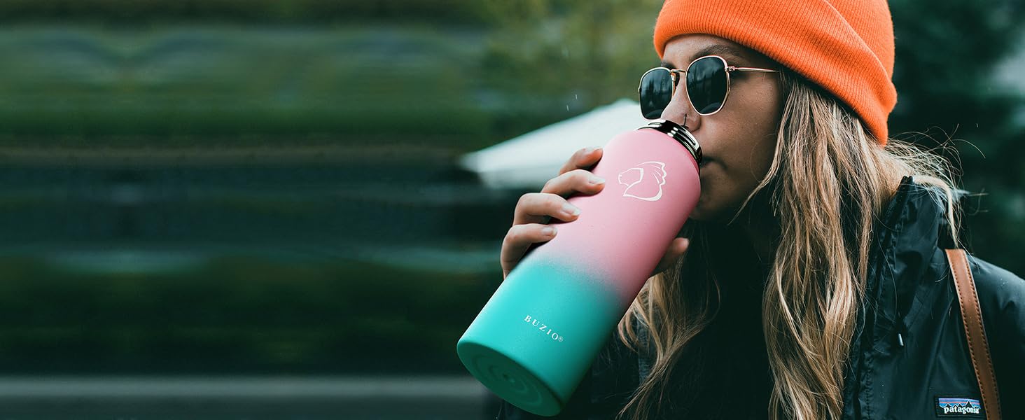 buzio insulated water bottle