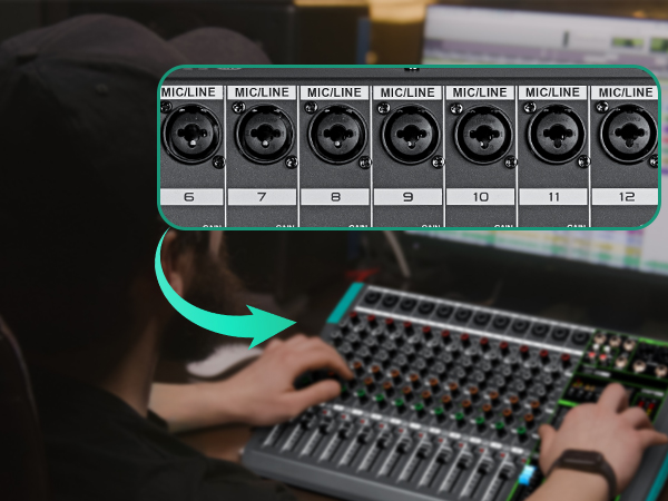 Boss MX-12 DJミキサー 12チャンネル Boss MX-12 DJミキサー 12チャンネル