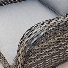 rattan chairs grey