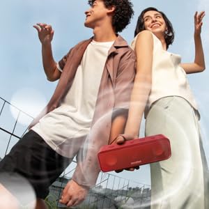 Speaker, Anker Bluetooth Speaker, Ank, Buretsu, Bluetooth Speaker, Wireless Speaker, Portable Speaker, High Sound Quality, iPhone Loud Volume, Long Time, Bass