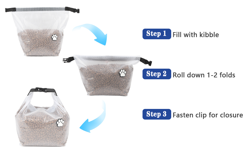 How to use a Dog Food Travel Bag