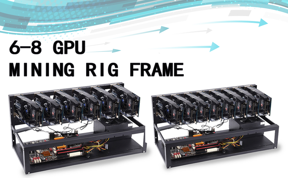 Amazon Com Himamonkey Mining Rig Frame Up To 8 Gpu Steel Open Air Miner Mining Frame Rig Case For Crypto Coin Currency Mining Eth Ethereum Bitcoin Mining Accessories Tools 8 Gpu Electronics Amazon Com Himamonkey Mining Rig Frame Up To 8 Gpu Steel Open Air Miner Mining Frame Rig Case For Crypto Coin Currency Mining Eth Ethereum Bitcoin Mining Accessories Tools 8 Gpu Electronics
