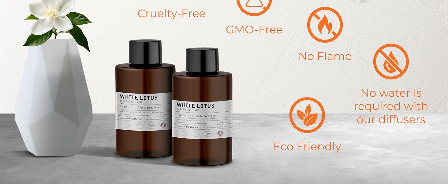 SCENTSATION OIL FRAGRANCE SCENT ESSENTIAL SANTAL WOOD OUD EUCALYPTUS LAVENDER Aromatherapy DIFFUSER